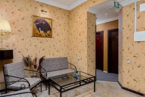 Posezení v ubytování Sharden Hotel