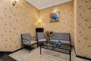Posezení v ubytování Sharden Hotel