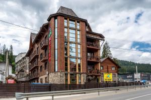 Budova, kde se hotel nachází