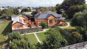 an aerial view of a house at Silwood Apartment fully self contained with Kitchen and Laundry in Devonport