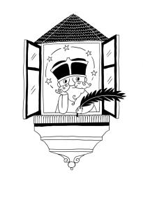 Půdorys ubytování Nepomuk rooms