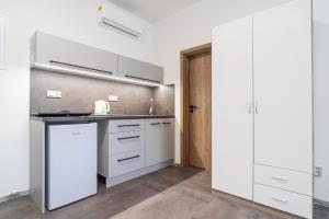 Kuchnia lub aneks kuchenny w obiekcie Apartmány U Jiříka