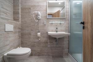 Łazienka w obiekcie Apartmány U Jiříka