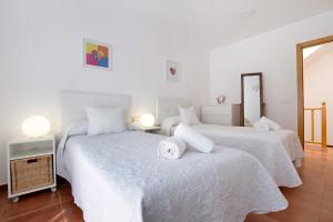 Postel nebo postele na pokoji v ubytování Villa Valeria