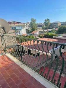 A balcony or terrace at Rosa's house