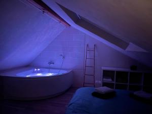 Ένα μπάνιο στο Le Nid d'Amour 2pers / wifi / sauna +20 φωτογραφίες