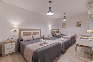 Posteľ alebo postele v izbe v ubytovaní Luxury Apartment City Centre