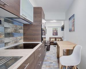 Η κουζίνα ή μικρή κουζίνα στο Αλκυόνη