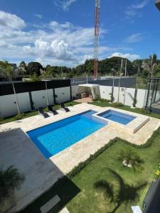 Bazén v ubytování Villa Malilisa nebo v jeho okolí