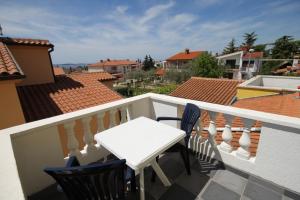 Balkon lub taras w obiekcie Double Room Peroj 2235d