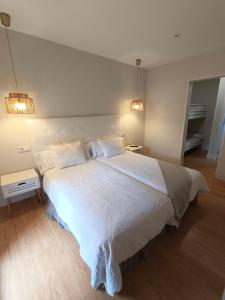 Posteľ alebo postele v izbe v ubytovaní Hotel Posada del Mar