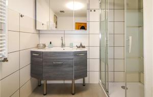 Koupelna v ubytování Ferienhaus In Rechnitz