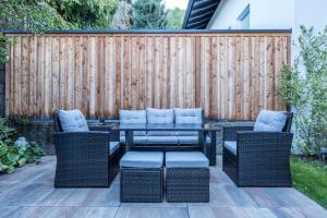 Posezení v ubytování Ferienhaus Fingerhut