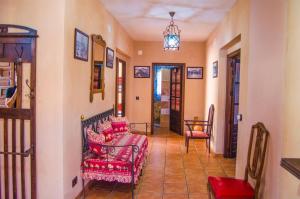 Posezení v ubytování Casas Rurales Alhambra - Lagunas de Ruidera