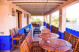 Restoran ili drugo mesto za obedovanje u objektu Casas Rurales Alhambra - Lagunas de Ruidera