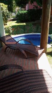 Piscina di Villas do Pratagy Jambo I com Jacuzzy o nelle vicinanze