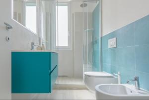 Ein Badezimmer in der Unterkunft Milleventi Apartments Bologna