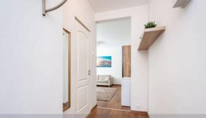 Postel nebo postele na pokoji v ubytování One bedroom apartment + 4 fotografie