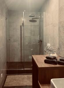 Koupelna v ubytování Ferienwohnung Berghausen + 8 fotografií