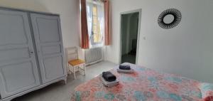 Posteľ alebo postele v izbe v ubytovaní La Bastide du Chêne