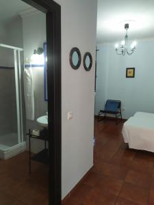 Cama o camas de una habitación en Apartamentos Turisticos Casa Cantillo