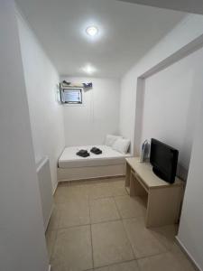 Postel nebo postele na pokoji v ubytování Selinia Villa Nikos Gianna