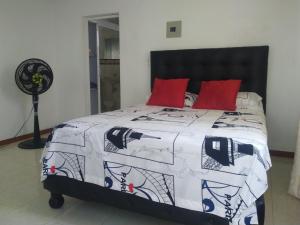 Voodi või voodid majutusasutuse Apartamento oasis del norte toas