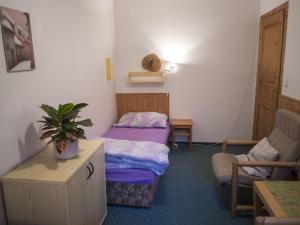Postel nebo postele na pokoji v ubytování Apartmany Harrachov