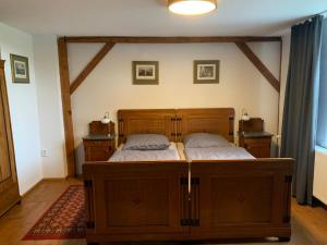 Posteľ alebo postele v izbe v ubytovaní Vila Bohemia Saxon Switzerland & SPA