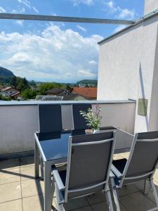 Nespecifikovaný výhled na hory nebo výhled na hory při pohledu z apartmánu