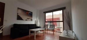 A seating area at Canteras Home