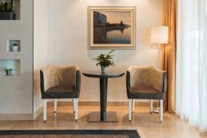Istumisnurk majutusasutuses Hotel Palma