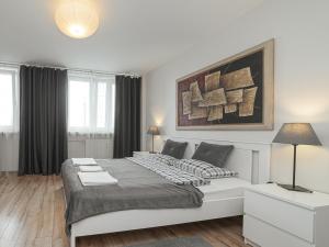 Posteľ alebo postele v izbe v ubytovaní Sliska 10 Apartament II