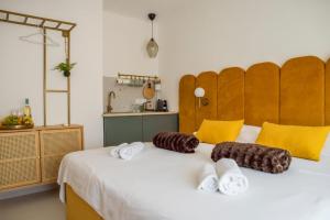 Postel nebo postele na pokoji v ubytování Style rooms Split