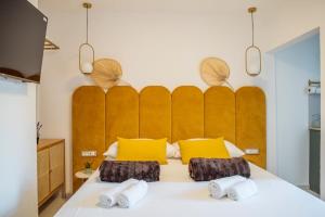 Postel nebo postele na pokoji v ubytování Style rooms Split