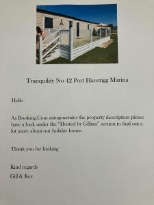 米勒姆Tranquility No 42 Port Haverigg Marina的相册照片