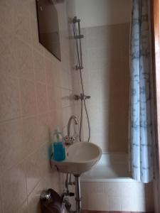 Koupelna v ubytování Apartmány Sedmikráska