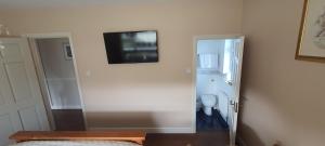 A television and/or entertainment centre at Lough Rynn View Accommodation Accommodation - Room only