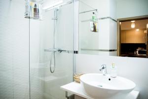 Kúpeľňa v ubytovaní Apartamenty Via Marina