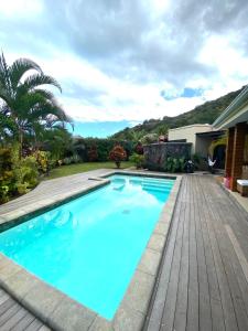 בריכת השחייה שנמצאת ב-Casa del Dodo Villa de luxe avec piscine או באזור