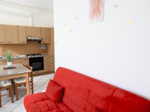 A kitchen or kitchenette at Relax&Natura a 6 minuti da BRESCIA Wifi a Rezzato