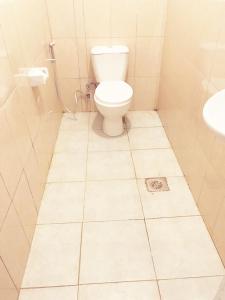 een badkamer met een toilet en een wastafel bij Sonofjohnhomestay in Karatu