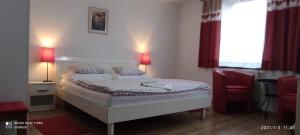 Posteľ alebo postele v izbe v ubytovaní Ubytovanie CITY izba