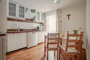 Kuchyň nebo kuchyňský kout v ubytování Apartments Renata Gries 201