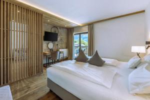 Letto o letti in una camera di Hotel Ansitz Rungghof