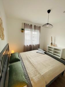 Postel nebo postele na pokoji v ubytování Gemütliche Neubauwohnung 70qm + 15 fotografií