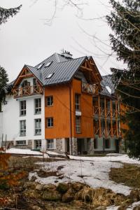 Budova, kde se apartmán nachází