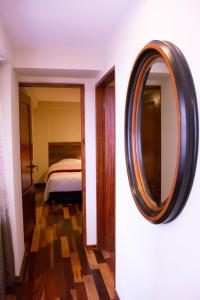 Postel nebo postele na pokoji v ubytování Zans Apartments Cusco