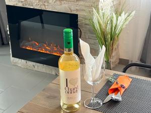 Nápoje v ubytování Le Clos fleuri
