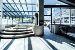 Hotel Edelweiss & Gurgl的休息区